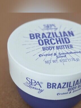 Spa Luxury Brazilian Orchid Body Butter - White & Purple